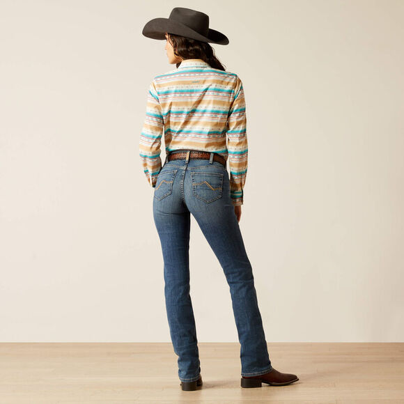Ariat Perfect Rise Abigail Straight Leg Jeans Womens 30 Denim Western Toronto